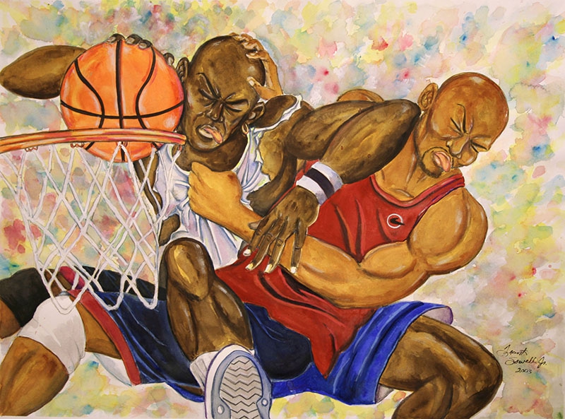 Click here to view Hanging Physical by Frank Sowells, Jr.