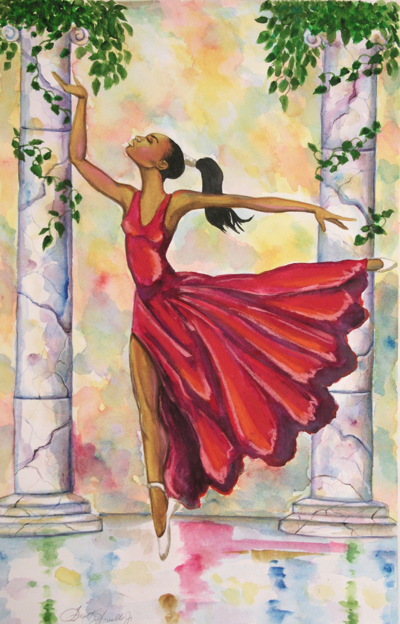 Click here to view She danced with grace. by Frank Sowells, Jr.