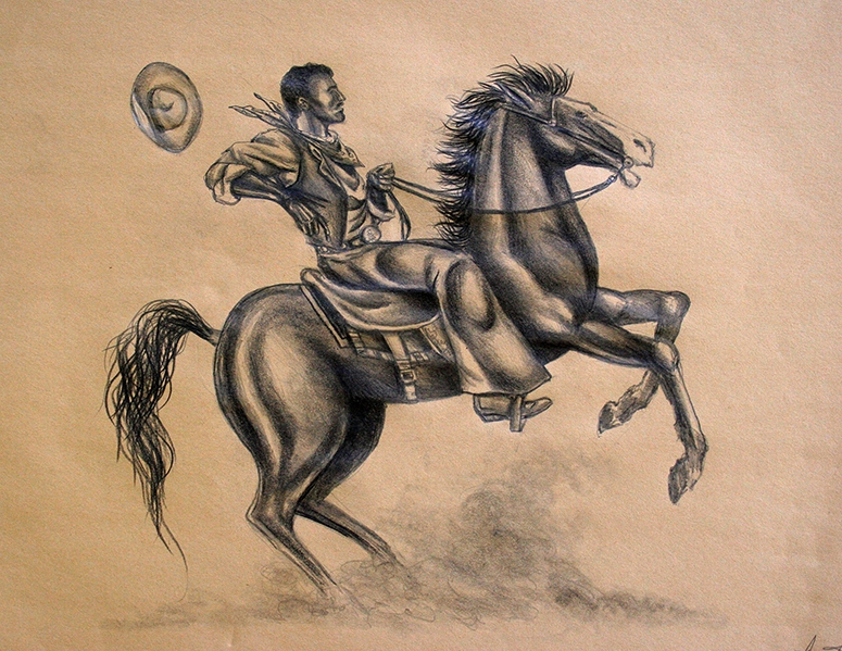 Click here to view Black Cowboys Ride by Frank Sowells, Jr.